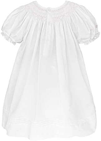 Kalp Önlüklü ve İncili Petit Ami Baby Girls’ Daygown