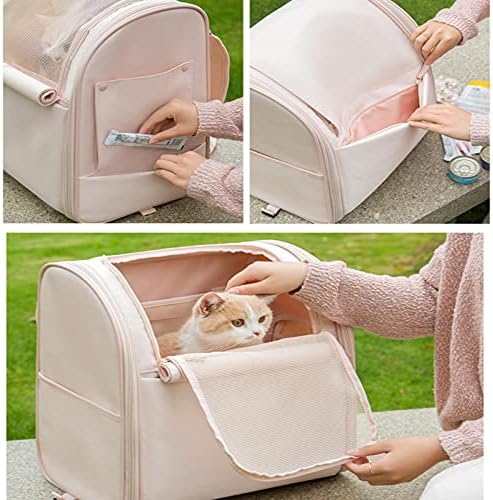 PİNKPEGASUS Pet tekerlekli çanta, evcil hayvan sırt çantası, köpek çantası, seyahat için kedi çantası, nefes alabilen