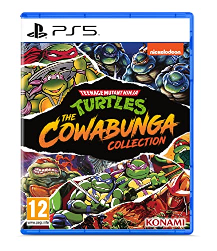 Teenage Mutant Ninja Turtles: Cowabunga Koleksiyonu Playstation 5 AB Sürümü Bölge Ücretsiz
