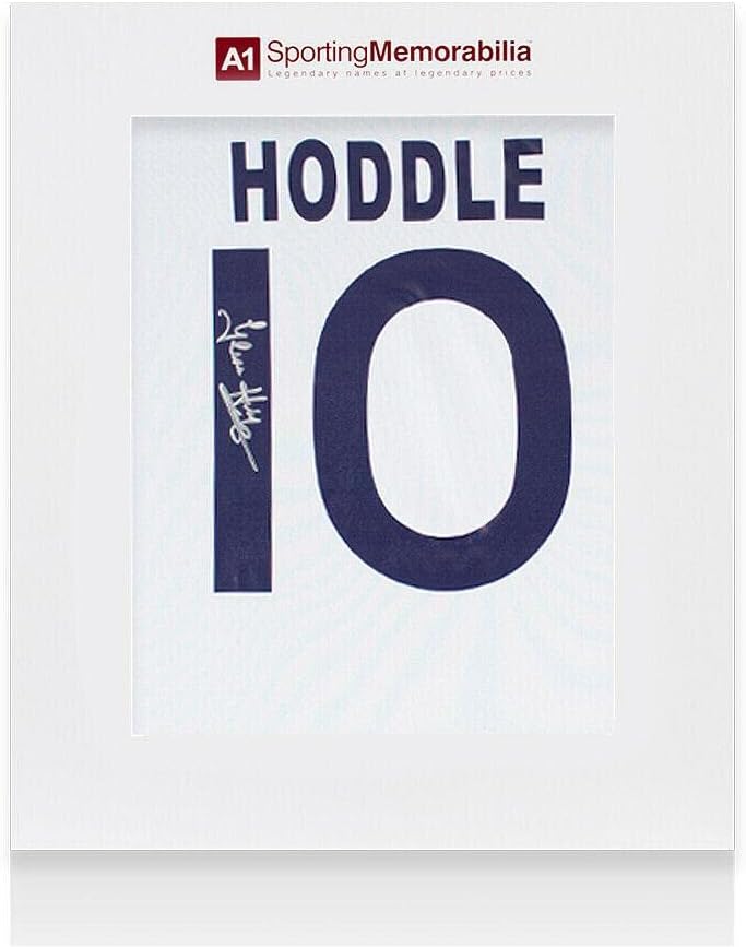 Glenn Hoddle İmzalı Tottenham Hotspur Forması-Home 1986, 10 Numara-Hediye Kutusu-İmzalı Futbol Formaları