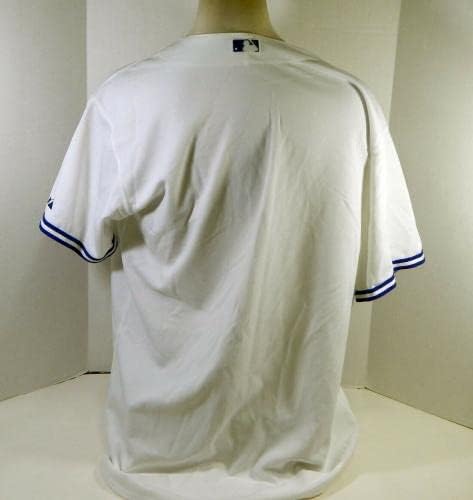2012-19 Toronto Blue Jays Boş Oyun Verilmiş Beyaz Forma 52 DP17671 - Oyun Kullanılmış MLB Formaları