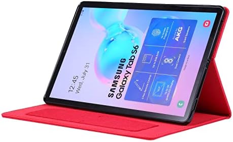 Tablet PC Kılıfları Samsung Galaxy Tab S6 Lite 10.4 P610/615 Kılıf ile uyumlu, Flip Fold Standı Kılıf Kart Yuvaları