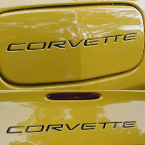 Sistemi Skins C5 Corvette 97 98 99-01 02 03 04 Ön ve Arka Tampon Vinil Ekler Çıkartmaları Harfler - seçim için 38