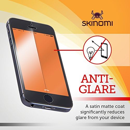 Skinomi Mat Ekran Koruyucu ile Uyumlu Galaxy S8 Artı (Vaka Dostu) Parlama Önleyici Mat Cilt TPU Kabarcık Önleyici