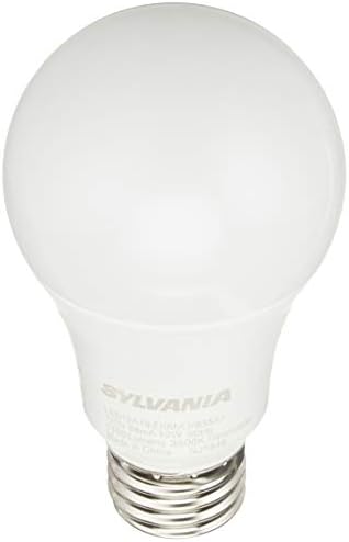 SYLVANİA A19 LED Ampul, 12W, 75W Eşdeğeri, Kısılabilir, 1100 Lümen, 3500K, Parlak Beyaz - 1 Paket (71190)