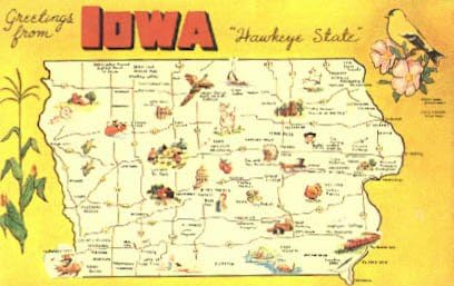 Selamlar, Iowa Kartpostalı