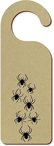 Azeeda 'Sürünen Tarantula Örümcekleri' 200mm x 72mm Kapı Askısı (DH00030901)