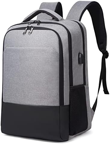 Seekvigor iş için erkek sırt çantası, USB portu ve kulaklık jakı ile seyahat sırt çantası, kadınlar için iş sırt çantası,