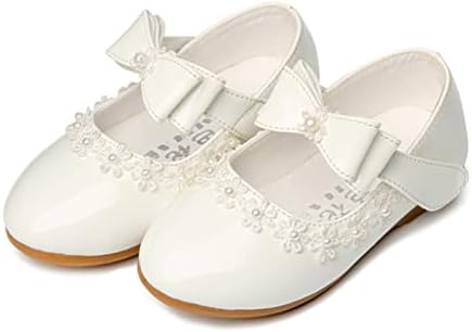 Kız Ayakkabı Küçük Deri Ayakkabı Tek Ayakkabı Çocuk Dans Ayakkabıları Kız Performans Ayakkabı Toddler Hafif Kayma