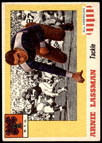 1955 Topps 46 Arnie Lassman (Futbol Kartı) ESKİ New York Üniversitesi