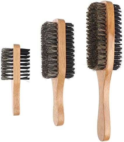 DiJiaXie Ahşap Tarak Erkekler Saç Fırçası-Doğal Ahşap Dalga Fırça için Erkek, Şekillendirici Sakal Saç Fırçası için