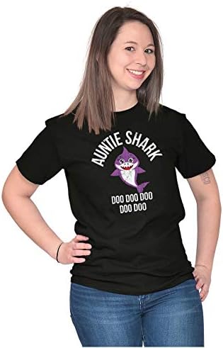 Bebek Köpekbalığı Doo Do Aptal Sevimli Aile Grafik T Shirt Erkek veya Kadın