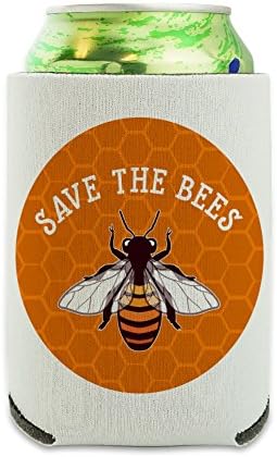 Kaydet Arılar Bal Can Soğutucu-İçecek Kollu Hugger Katlanabilir İzolatör-İçecek Yalıtımlı Tutucu