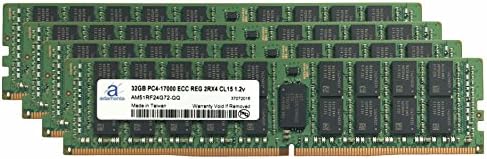 Adamanta 128GB (4x32GB) sunucu Belleği Yükseltme Quanta Bilgisayar QCT QuantaGrid D51PH-1ULH DDR4 2133 PC4-17000 ECC
