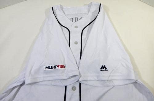 2019 Detroit Tigers Matt Crouse 97 Oyun Verilen Beyaz Forması MLB 150 Yama 48 70 - Oyun Kullanılan MLB Formaları