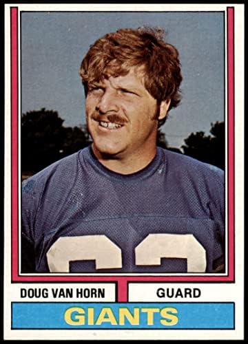 1974 Topps 507 Doug Van Horn New York Devleri-FB (Futbol Kartı) NM / MT Devleri-FB Ohio St