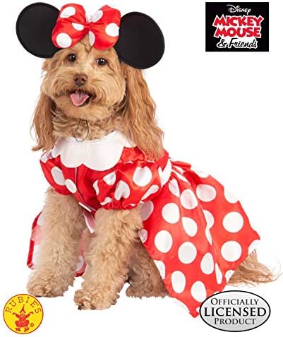 Rubie'nin unisex yetişkin Disney'i: Mickey ve Arkadaşları Evcil Hayvan Kostümü, Minnie Mouse Parti Ürünleri, Minnie