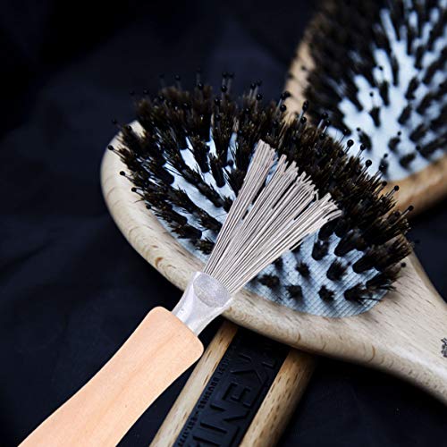Lurrose 2 pcs Tarak Temizleme Pençeleri Saç Fırçası Temizleyici Tarak Epilasyon Aracı Saç Kir Sökücü Fırça ile Metal