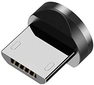 [10 ADET] Mikro usb Manyetik Telefon Kablosu Adaptörü 1Pin Manyetik Konnektör İpuçları Kafa ile Uyumlu Mikro USB Cihazı