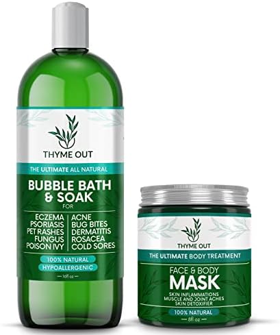 Thyme Out Köpük Banyosu ve Thyme Out Yüz Maskesi Paketi