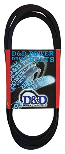 D & D PowerDrive 74190 V Kayış, 0,5 Genişlik, Kauçuk
