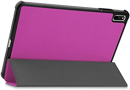 EZSKY Tablet Koruyucu Kılıf ile Uyumlu Huawei MatePad 11 2021 Tablet Kılıfı Hafif Üç Katlı Standı sert telefon kılıfı