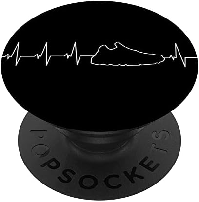 Sneaker Kalp Atışı Gömlek Aşk Snkr erkek Erkek Sneaker Sevgilisi PopSockets Değiştirilebilir PopGrip
