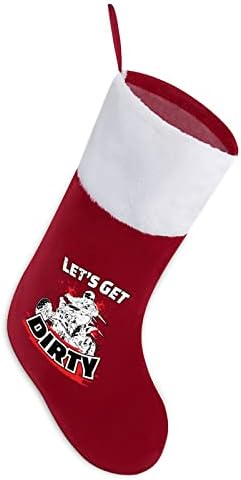 Noel Çorap Noel Çorap Asılı Çorap Baskı Noel Ağacı Şömine Süslemeleri