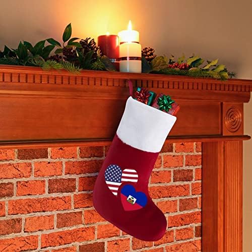 Noel Çorap Noel Çorap Asılı Çorap Baskı Noel Ağacı Şömine Süslemeleri