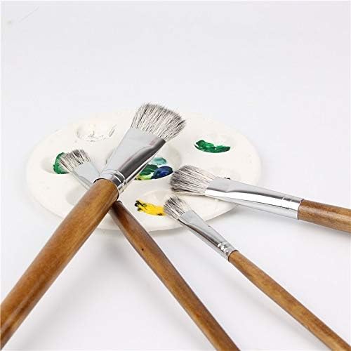 CCBUY Fırça Suluboya Akrilik Boya Fırçası Sanat Malzemeleri Seti Çizim Boyama Fırça Kalem Sanatçı Yağlıboya Fırçaları