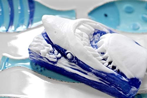 Jaws silikon kalıp sabun alçı balmumu reçine kil Köpekbalığı