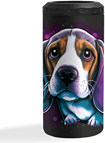 Köpek Yüzü Yalıtımlı İnce Kutu Soğutucu-Beagle Kutu Soğutucu-Sevimli Yalıtımlı İnce Kutu Soğutucu