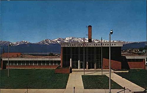 Lake County Adliye Binası Leadville, Colorado CO Orijinal Vintage Kartpostal