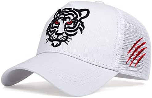 VORON Kaplan Şapka Hayvan Kap baba şapkası beyzbol şapkası İşlemeli Tenis Kapaklar Erkekler ve Kadınlar için