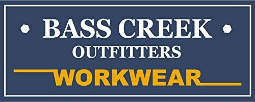 Bass Creek Outfitters erkek Güvenlik Yeleği Yalıtımlı ANSI / ISEA Sınıf 2 Yüksek Görünürlük Çift Tonlu Yansıtıcı iş