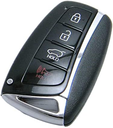 OEM Elektronik 4 Düğmeli Akıllı Anahtar Fob Uzaktan 2013-2018 Hyundai Sante Fe Sport ile Uyumlu (FCC ID: SY5DMFNA04,
