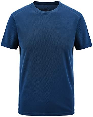 Erkek Yaz Rahat dış mekan tişörtü Artı Boyutu Spor Hızlı Kuru Nefes Üstleri Erkek T Shirt