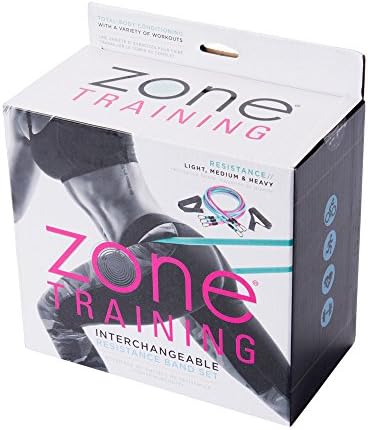 Zone Training Kadın Değiştirilebilir Direnç Bandı Seti, Mavi, Seafoam, Pembe