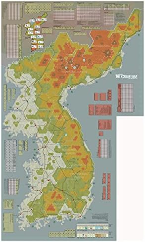 CPS Pusula Oyunları CPS: Kore Savaşı: Haziran 1950-Mayıs 1951, Tasarımcı Signature Edition Masa Oyunu
