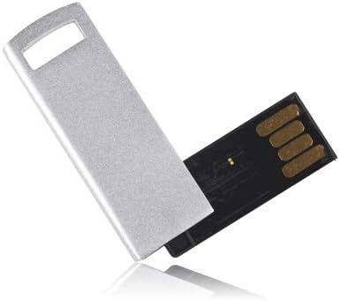 LUOKANGFAN LLKKFF Bilgisayar Veri Depolama 4GB Metal Serisi USB 2.0 Flash Disk (Gümüş)