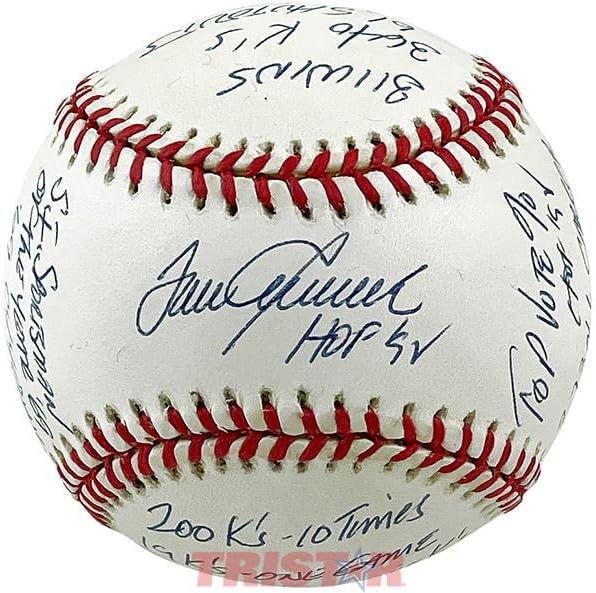 Tom Seaver LE 328/1000 Kariyer İstatistikleriyle Yazılmış İmzalı Beyzbol - İmzalı Beyzbol Topları