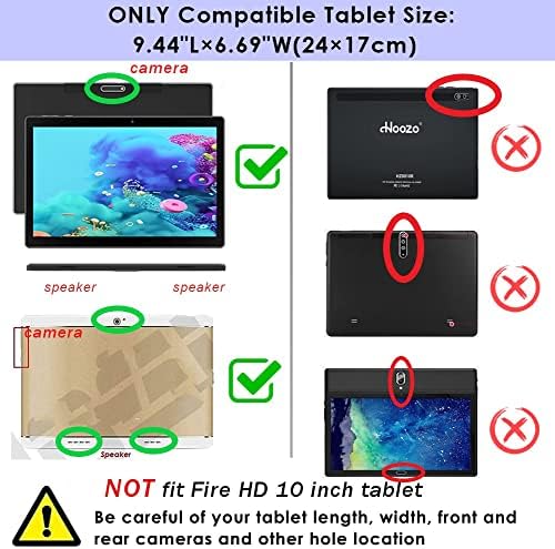 DETUOSI Kılıf için YELLYOUTH 10.1 Tablet, Yumuşak Silikon Hafif Kılıf ile Uyumlu Ejderha Dokunmatik Not Defteri K10,