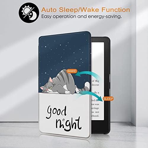 Kılıf için Tüm Yeni Kindle 10th Gen 2019 Sürümü Sadece-En İnce ve En Hafif akıllı kapak ile Otomatik Uyandırma / Uyku