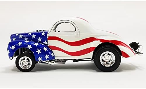 1940 Gasser Patriot Amerikan Bayrağı Üniforma Sınırlı Sayıda 300 Adet Dünya Çapında 1/18 pres döküm model araba tarafından
