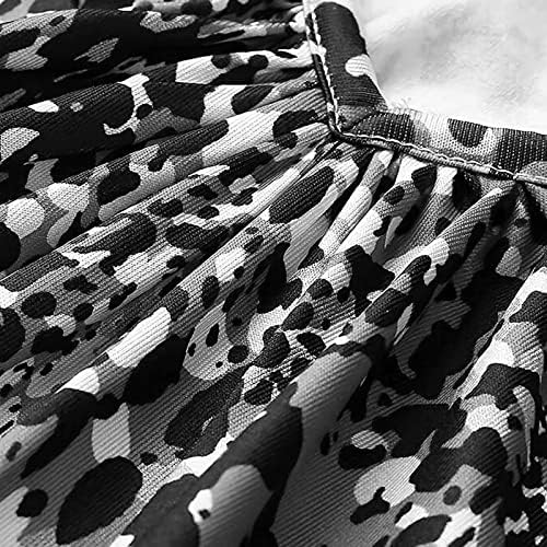 Kadın Fermuar V Boyun Gevşek Üstleri Soğuk Omuz Dantel Kısa Kollu Gömlek Baskılı Retro Patchwork Tunik Bluz ve Üstleri