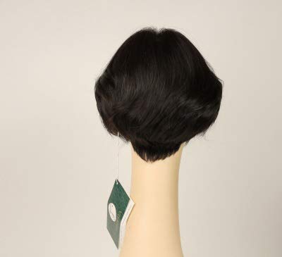 Freeda Avrupa insan saçı peruk-Dorothy Siyah Çok Yönlü Cilt Üst Boyutu X-Küçük önceden kesilmiş
