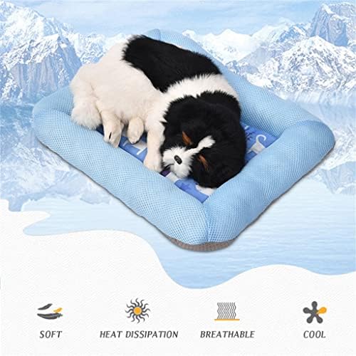 WXBDD Köpek Serin Ped Pet Buz Pedi Yatak Pet Serin Ped Yatak Yaz aylarında Serin Tutmak Buz İpek Köpek Serin Ped Köpekler