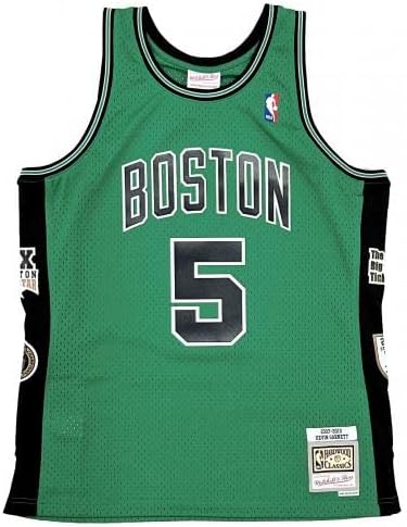 Kevin Garnett Boston Celtics İmzalı Mitchell & Ness Klasikleri Swingman Forması JSA İmzalı NBA Formaları