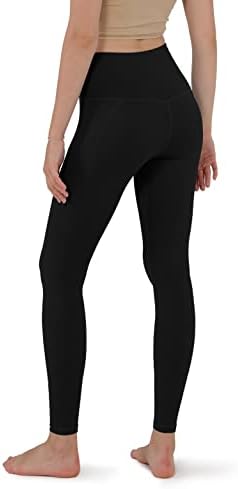 ODODOS Toplanan Çapraz Bel Yoga Pantolon Kadınlar için, Crossover Atletik Egzersiz Tayt-21 / 25 /28 Inseam