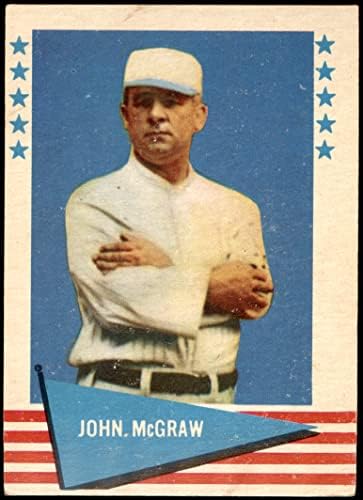 1961 Fleer 60 John McGraw Baltimore Orioles / Devler (Beyzbol Kartı) ESKİ Orioles / Devler